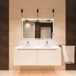 Зеркало с подсветкой AVS Корнер 120x80 см