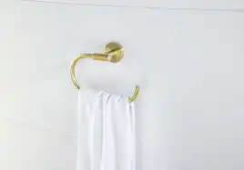 Держатель полотенец Aquatek Оберон AQ4221BG, Золото матовое