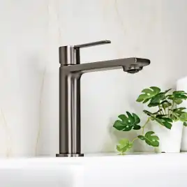 Смесители для раковины AVS Elegant 811-400-GM, оружейная сталь