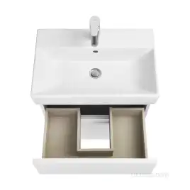 Тумбы под раковину Roca Oleta 60 A857639501 подвесная, цвет, Белый матовый