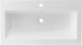 Раковина Aquanet Электра 90 НФ-00008412 прямоугольная, Белая глянцевая
