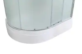 Душевая кабина AvaCan EM3812RLED 120x80 см, средний поддон, с крышей, правая