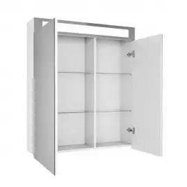Шкаф зеркальный Dreja Uni 70 99.9002 белый