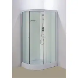 Душевая кабина Loranto 120х80 CS-877ECTM/W-120, низкий поддон, цвет профиля белый