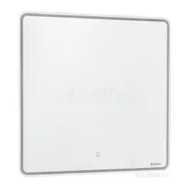 Зеркало Aquaton Шерилл 80х82 1A210302SH010 с подстветкой, сенсорный выключатель, с подогревом, Белый