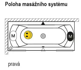 Акриловая ванна RIHO LIMA 160х70 прямоугольная B050001005