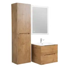 Тумба под раковину BelBagno ETNA-700-2C-SO-RN-P подвесная Rovere Nature