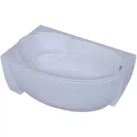 Акриловая ванна Aquatek Бетта 170х97 левая BET170-0000378, без панелей, каркаса и слив-перелива