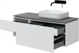 Тумба под раковину Allen Brau Infinity 120 1.21008.WM R белый матовый