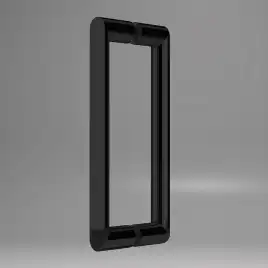 Душевая дверь Vincea Dice 150 VDS-4D150CLB, раздвижная, профиль черный, стекло прозрачное