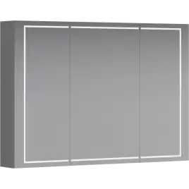 Зеркальный шкаф Aqwella Simplex 100 см, SLX0410 с подсветкой