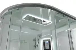 Душевая кабина AvaCan A2812RLED 120x80 см, низкий поддон, с крышей, правая