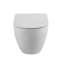 Подвесной унитаз CEZARES STYLUS-TOR CZR-6601-TH-TOR/SC, со смывом TORNADO, с сиденьем микролифт