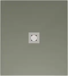 Душевой поддон Allen Brau Priority 90x90 8.31002-CGM из искусственного камня олива