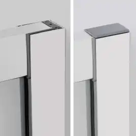 Душевой уголок WasserKRAFT Main 41S 100х100 41S23 профиль Хром стекло Прозрачное