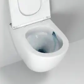 Подвесной унитаз Grossman GR-4455MSQ безободковый, смыв торнадо, Белый матовый