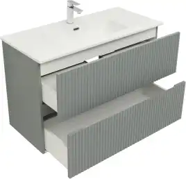 Тумба под раковину Aquanet Джейн 100 мисти грин 313320