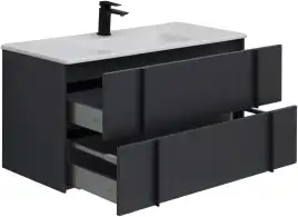 Тумба под раковину Allen Brau Reality 100 1.32007.AM антрацит матовый