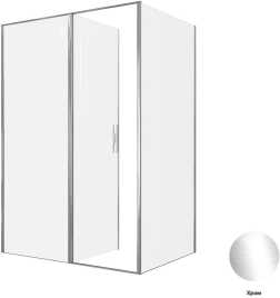Душевой уголок Allen Brau Priority 140x100 3.31034.00 + 3.31046.00 хром