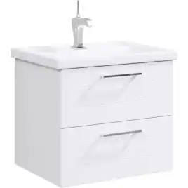 Тумба с раковиной подвесная Aqwella Manchester 60 см, MAN01062, цвет Белый