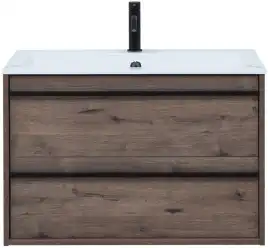 Тумба под раковину Aquanet Lino 80 Дуб Веллингтон 253912