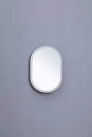 Зеркальный шкаф Aquanet Монте 60 белый, с LED подсветкой, 344788