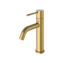 Смеситель для раковины Cezares RELAX-LS1-BORO, Брашированное золото