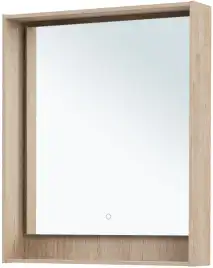 Зеркало Aquanet Милан 70 дуб светлый, 336404