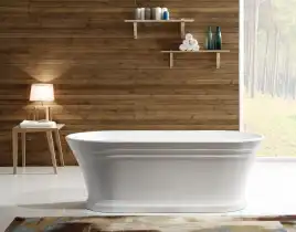 Акриловая ванна BelBagno 170х79 BB402-1700-790, отдельностоящая, Белая глянцевая