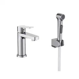 Смеситель для раковины Aquatek Лугано AQ1712CR, Хром