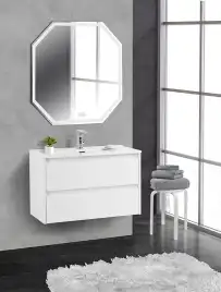 Тумба под раковину BelBagno KRAFT 39-800/390-2C-SO-BO подвесная Bianco Opaco