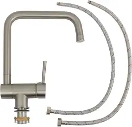 Смеситель для кухни Allen Brau  5.60004-BN поворотный излив, Никель