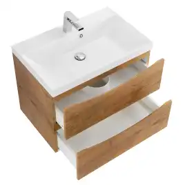 Тумба под раковину BelBagno MARINO-700-2C-SO-RN-P подвесная Rovere Nature