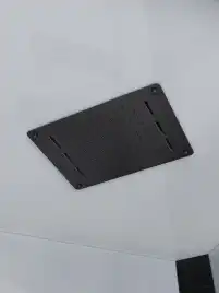 Душевая кабина BelBagno UNO-CAB-A-1-90-C-NERO-Bi-TOP-L , левая, профиль черный матовый