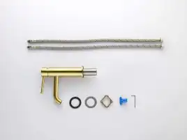 Смеситель для раковины Aquatek Европа AQ1310BG, Золото матовое