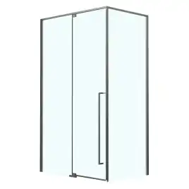 Душевой уголок Azario MALE SQR 100х100 AZ-J50-100-MGR-CL, профиль графит матовый, стекло Прозрачное
