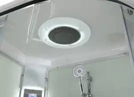 Душевая кабина AvaCan EM3912LLEDT 120x90 см, средний поддон, с крышей, левая