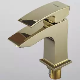 Смеситель для раковины Gappo G1007-13, Золото глянцевое