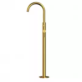 Смеситель для ванны Whitecross Y brushed gold напольный Золото брашированное, Y1233GLB