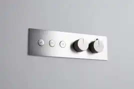 Смеситель для ванны с душем Allen Brau Liberty 5.33003-BN встраиваемый, с внутренней частью, Никель