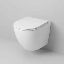 Подвесной унитаз Grossman GR-4455MSQ безободковый, смыв торнадо, Белый матовый