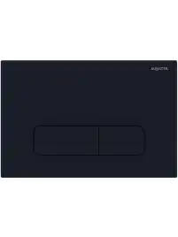 Кнопка смыва Aquatek PNS-0000010, Черный матовый