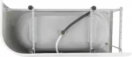 Акриловая ванна Aquanet Family Elegant A 180x80 3805-N-MW, белая матовая