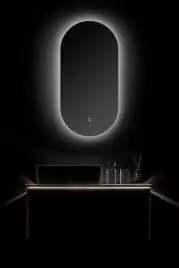 Зеркало с подсветкой AVS Гарда 50x100 см