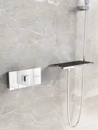 Душевая система  Vincea Futura VSFW-2F11TCH VSFW-2F11TCH  с термостатом, встраиваемая, хром