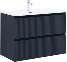 Тумба под раковину Aquanet Джейн (Flat) 90 маренго, подвесная, 335430