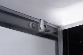 Душевая кабина Loranto 100х80 CS-5180-13R G, низкий поддон, цвет профиля сатин