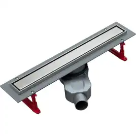 Душевой лоток Logan L002L-850 306892 с решеткой Нержавеющая сталь / под плитку