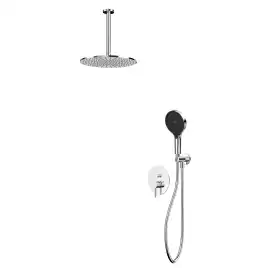 Душевая система для душа WHITECROSS Y chrome YSET12TOPCR, скрытого монтажа, Хром