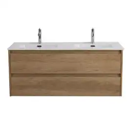 Тумба под раковину BelBagno KRAFT-1200-2C-SO-2-RNN подвесная Rovere Nebrasca Nature